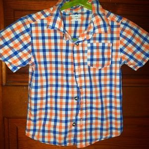 3T Plaid Toddler Button Down Shirt